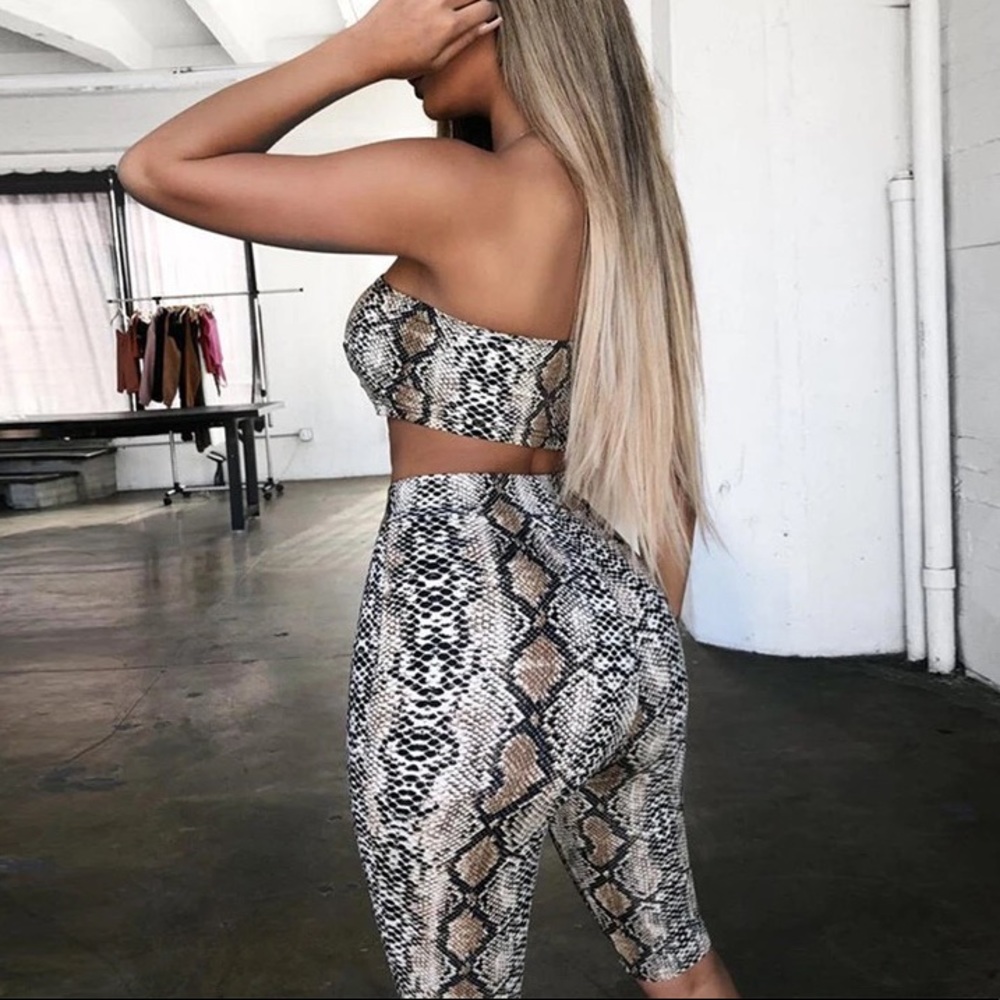 Snake Print Set